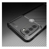 Funda Slim Tpu Acabado Tipo Fibra De Carbono Moto G31