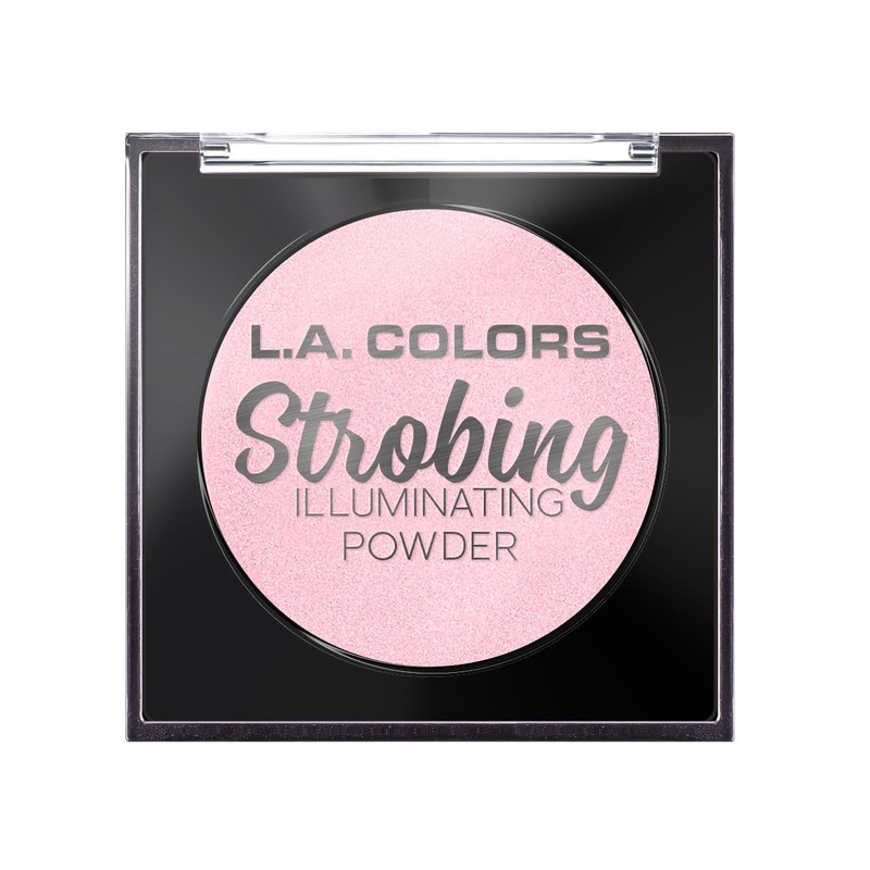L.A. COLORS Strobing Powder, Flashing pink CSP254