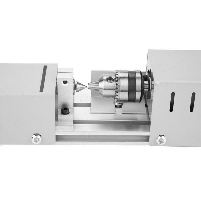 BACHIN Mini Lathe Wood Lathe Machine Diy Machining for Table