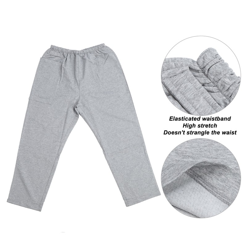 Urine Bag Pants Long Elasticated Waistband Catheter Leg Bag Holder