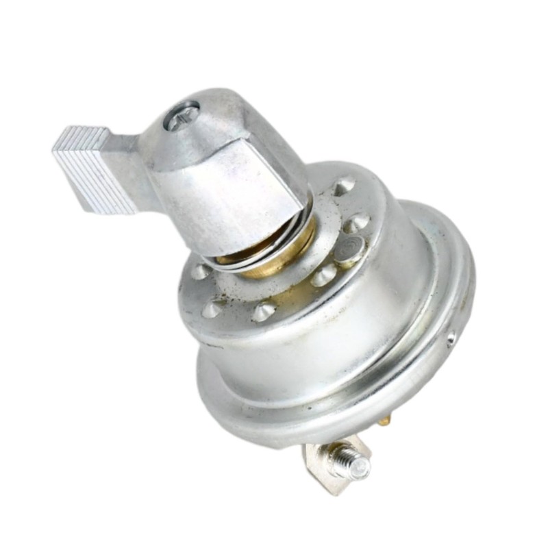 Zeenparts Rotary Switch SW710 50 Amp 12V Forward Reverse, Silver,