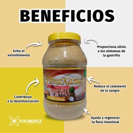 Flora Intestinal Digestión Ligera Fibra Kania 580 Piña