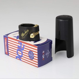 Rochix Leather Ligature with Copper Sheet and Plastic Cap for Bb Clarinet