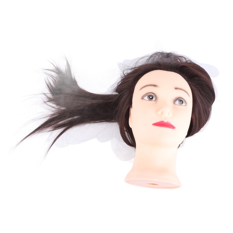 24in Salon Hairdressing Training Head Model Mannequin Cosmetology Practice With