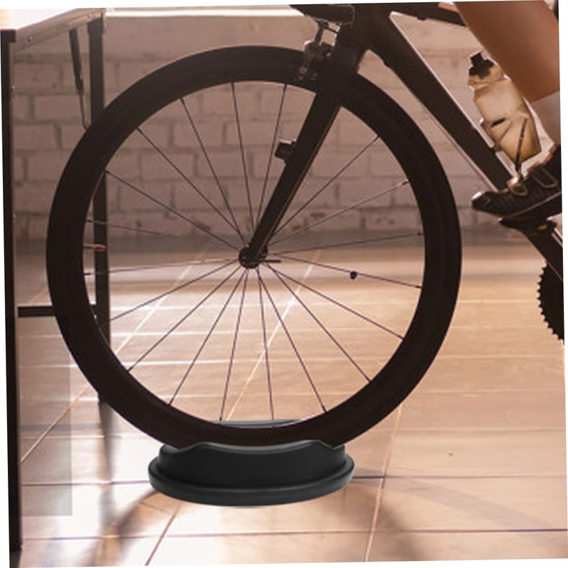 WOONEKY Bike Front Rack Cycling Bike Trainer Front Wheel Block