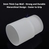 Bathroom Rinsing Cup, Angle Simple Frosted Glass Tumbler Cup, Toothbrush