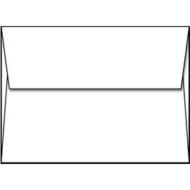 Envelope, A2 White, Square Flap - 250 Envelopes - Limited Papers? Brand Envelopes