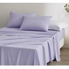 Chezmoi Collection Stone Washed Twin Size Sheet Set - 3-Piece