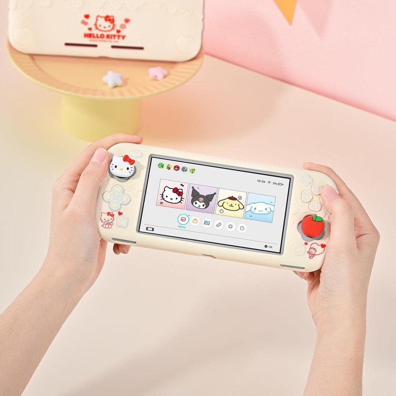 Kuitmor Switch Lite Protective Case,Soft Silicone Protective Cover Case,Anti-Scratch Protector