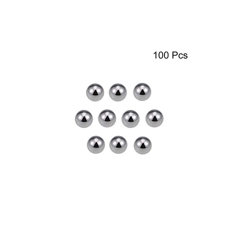 sourcing map Bearing Balls Carbon Steel Precision Balls 8 mm