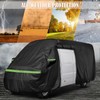 Gpaentsn Waterproof Custom Cover for 2002-2023 Mercedes-Benz Sprinter 170 WB