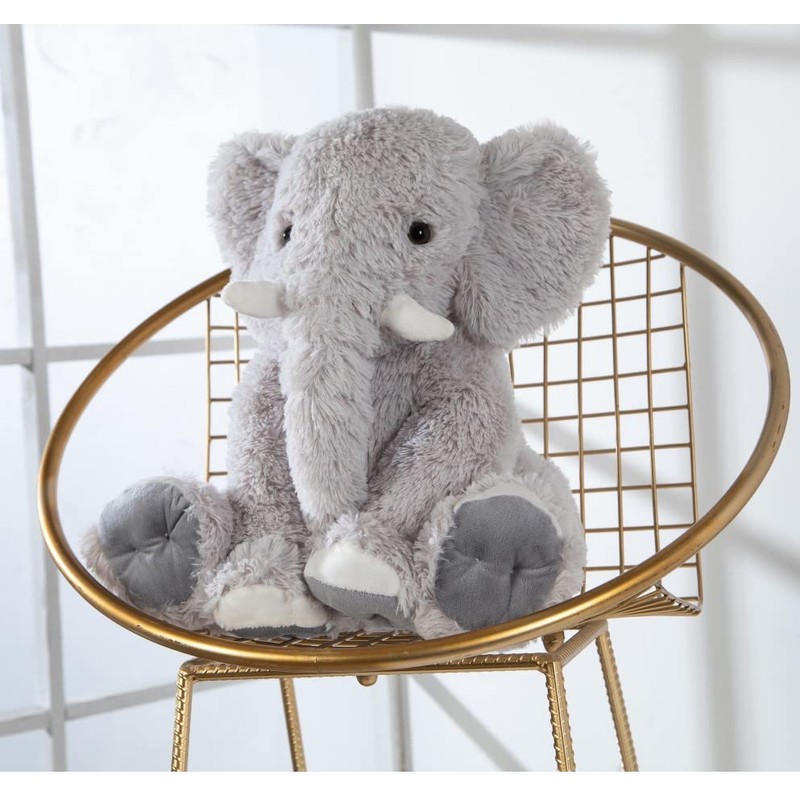 MorisMos Large Elephant Stuffed Animal, 19.6inch Soft Stuffed Elephant Plush