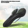 Mountain Bike Saddle Comfortable PU Leather Breathable Mountain Bike Saddle