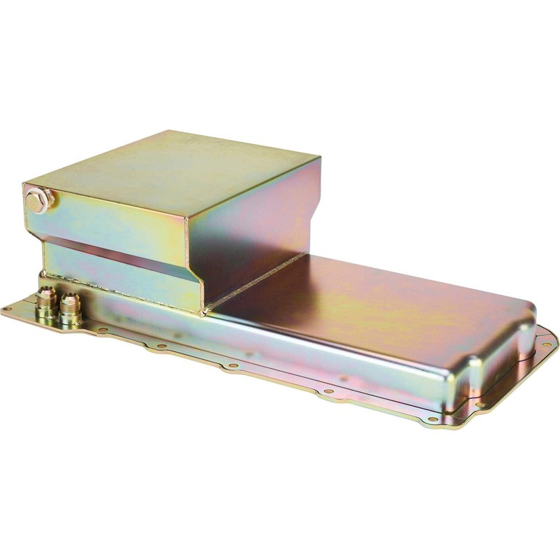 LS Engine Swap Conversion Low Profile Oil Pan, Zinc, 10