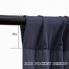 10ft×10ft Wrinkle Free Navy Blue Backdrop Curtains for Parties, Thick