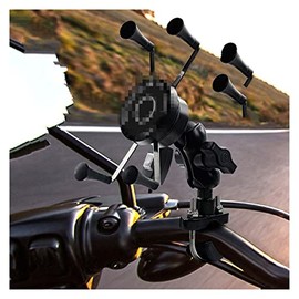 BEIYAO Bases de Celular para Automóvil Soporte De Teléfono De Aleación De Aluminio Motocicleta Bicicleta De Manillar Impermeable                      