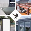 10Pcs 30cm Stainless Steel Anti Bird Spike Outdoor Bird Repellent