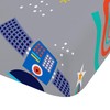 Catherine Lansfield Kids Lost In Space Single Fitted Sheet Grey