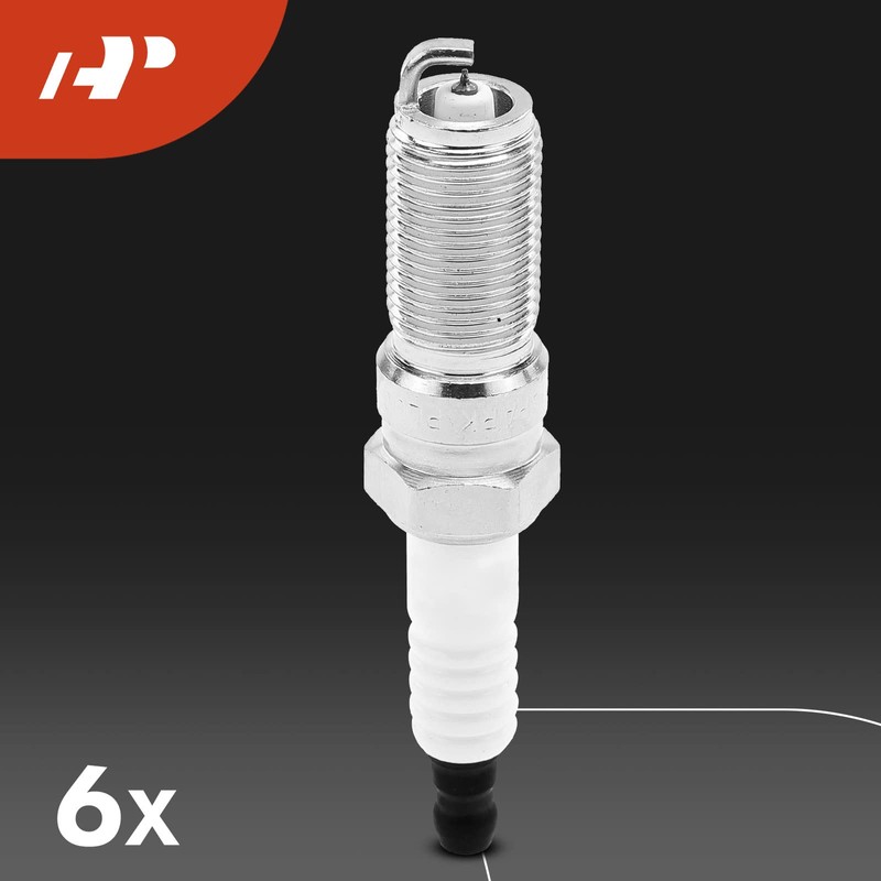 A-Premium Set of 6 Ignition Coil Pack and Iridium Spark