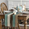 Artoid Mode Blue Planken Antique Old Rustic Wood Autumn Table