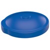 Vestil DC-P-55-UF-BU Low Density Polyethylene Drum Cover 55 Gallon Universal