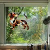 Moqqeu Dachshund Dog Glass Window Hanging Ornament 9CM