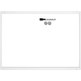 Quartet Mhow1117 Magnetic Whiteboard, 11-Inch X17-Inch, Assorted Plastic Frame