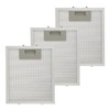 JAMHER 3 Pack W10915369 Range Hood Filter Replacement 5 Layer