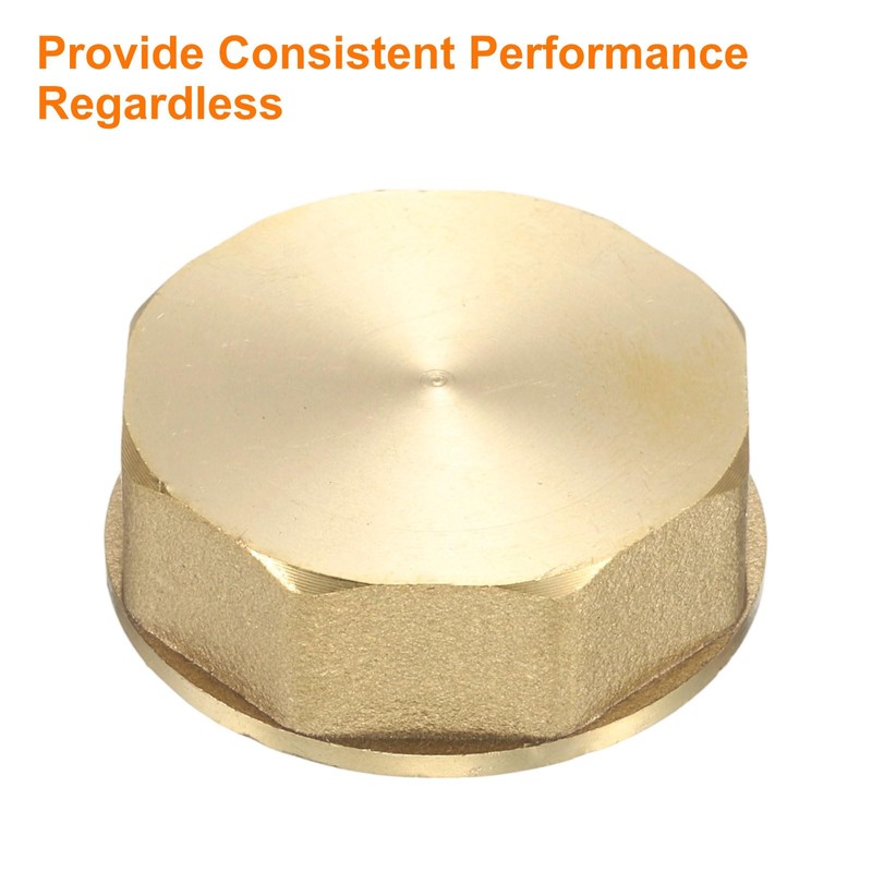 sourcing map 2pcs Plug Hex End Cap 1" NPT Female