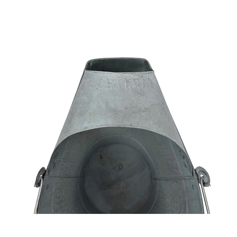 Pellethead Galvanized Coal Hod Scuttle Bucket, Ash & Fuel, Stove