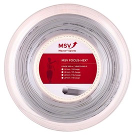 MSV Focus-Hex String Reel - White, 1.18 mm