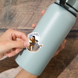 Die Cut Sticker Seaside, Oregon, Lewis and Clark, Contour Vinyl Sticker 1 to 3 inches (Waterproof Decal for Cars, Water Bottles, Laptops, Coolers), Small