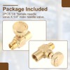Yetaha 2PCS 1/4" Female NPT X 1/4" Male NPT Needle