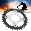 104BCD Electric Bike Chainring and Adapter 38T Aluminum Alloy CNC