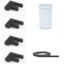 The Kitchen Mill Replacement Parts Kit (4x F-Filters, 1x Mill Gasket, 1x Cyclone Cup)