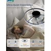 20" Low Profile Ceiling Fans with Lights, APP & Remote,