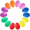 Augshy 14 PCS Egg Shakers Percussion Musical Egg Maracas Easter