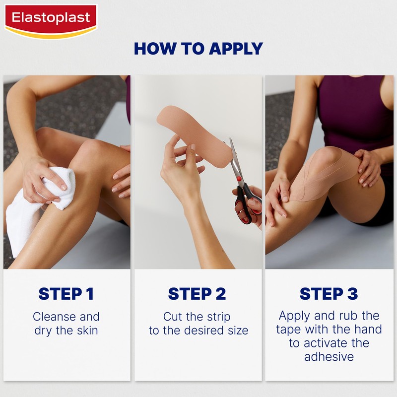 Elastoplast Rigid Strapping Tape for Sports |2.5cm x 10m |Kinesiology