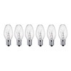 FamilyMaid Clear Night Light Bulbs – 6PC