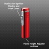Visol Legion Butane Torch Lighter Single Flame Refillable Gas Lighter,
