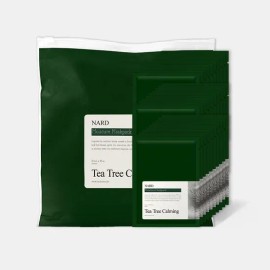 nard [30 pieces] Nad Tea Tree Calming Moisture Mask Pack 23ml 30 sheets 1 / [30개입] 나드 티트리 진정 수분 마스크팩 23ml 30매 1개