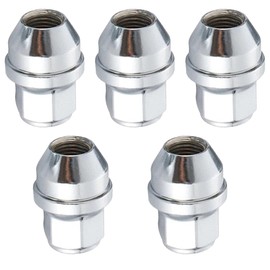 5 Pcs Wheel Nuts, Locking Wheel Nuts, for Ford Wheel Nuts, Transit Custom Wheel Nuts, Stainless Steel Wheel Nut, Bolts and Wheel Nuts Mk8 ACPA1012KXA 5196786 for Ford Transit