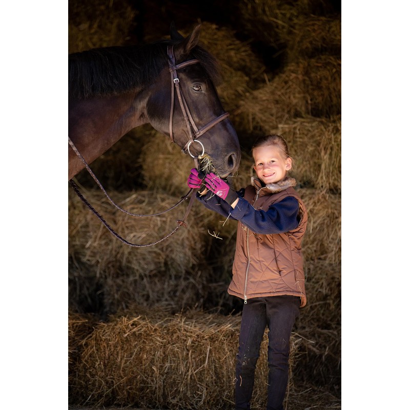 Roeckl Keysoe Sports Riding Gloves, Kids Winter Gloves, Black 5