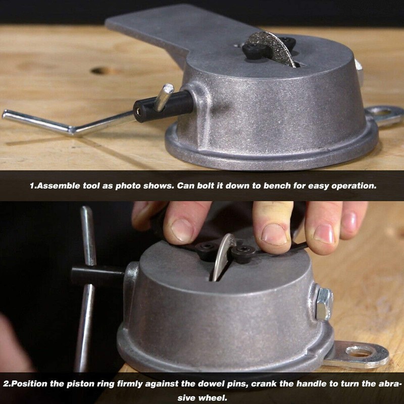 Universal Piston Ring End Gaps, Filer Cutting Tool For Precise