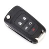 Acouto Carcasa de Llave Funda Flip Key 5 Botones Flip