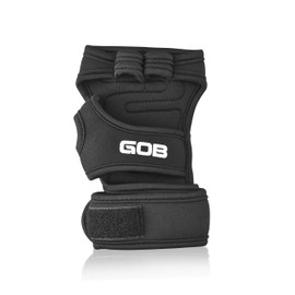 GODFATHER OF BODYBUILDING V-Lifting Gloves by Charles Glass – Premium Full Palm Protection for Weightlifting and Workouts - M