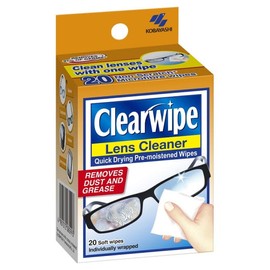 Clearwipe Buy Clearwipe Lens Cleaner Soft Wipes 20 Online