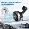 Portable Car Fan with Strong Suction and 4 Speeds,USB Dashboard