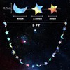 Iridescent Moon Star Garland Streamer Twinkle Twinkle Little Star Garlands