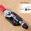Push Pull Toggle Clamp Cast Iron Adjustable Plastic Handle DIY
